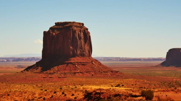 Monument Valley Daytime Arizonie Utah Południowo Zachodniej Usa — Wideo stockowe