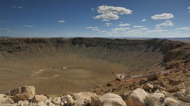 Meteor Crater Natural Landmark Arizonie Usa — Wideo stockowe