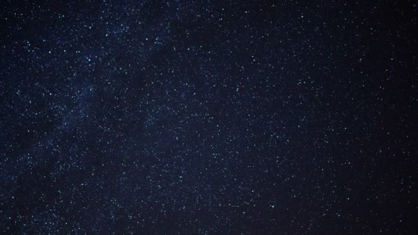 Monument Valley Milky Way Galaxy Time Lapse Navajo Nation Arizona — Vídeos de Stock