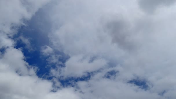 Nuages Time Lapse Ciel Bleu — Video