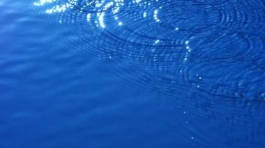 Arka plan için Su Damlacıkları Yavaş Hareket görüntüsü