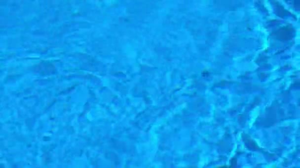 Superficie Dell Acqua Summer Pool Metraggio — Video Stock