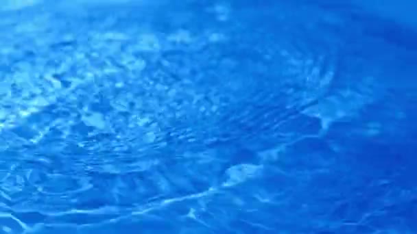 Gocce Acqua Lento Movimento Filmato Sfondo — Video Stock