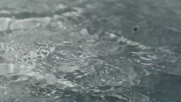 Gotas Agua Imágenes Cámara Lenta Para Fondo — Vídeo de stock