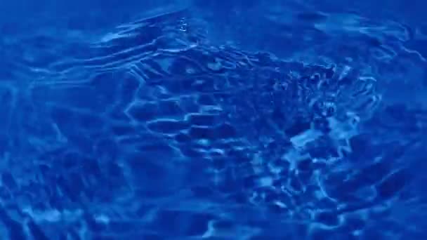 Imagens Movimento Lento Superfície Água Para Fundo — Vídeo de Stock