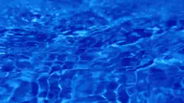 Záběry Odrazů Slunečního Svitu Vodní Hladině — Stock video
