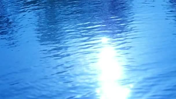 Water Surface Slow Motion Beelden Voor Achtergrond — Stockvideo