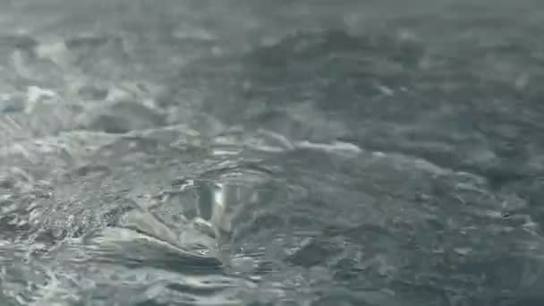 Vatten Droppar Slow Motion Bilder För Bakgrund — Stockvideo