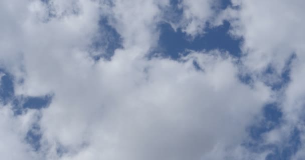 Imágenes Escénicas Nubes Cielo Azul — Vídeos de Stock