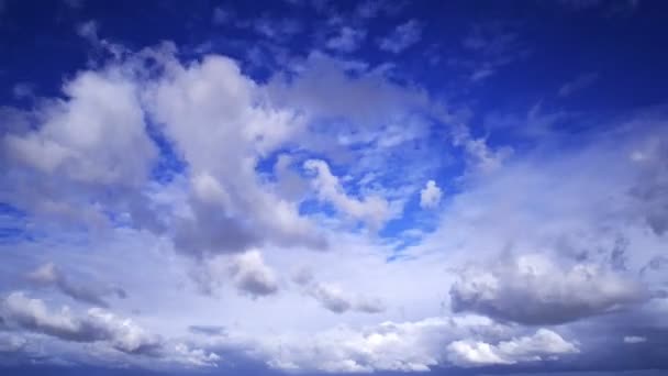 Time Lapse Wolken Blauwe Lucht — Stockvideo