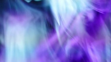 Smoke 'un siyah arkaplandaki Yavaş Hareket görüntüleri