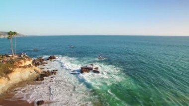 Laguna Sahili İlham Noktası Kaliforniya Sahili İleri Yat