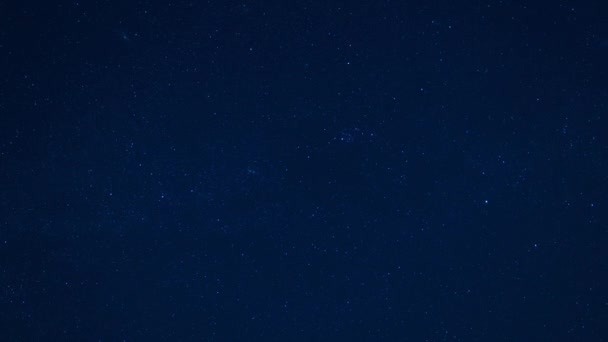 Letní Mléčná Dráha Galaxy 24Mm Starry Night Sky Nad Zobrazit — Stock video