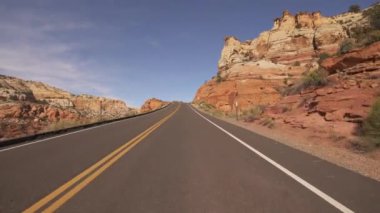 Utah Sahne Byway 12 Şablon Calf Creek Lower 4 Güneybatı ABD