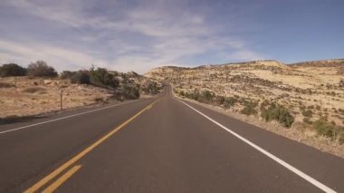 Utah Sahne Byway 12 Şablon Calf Creek Lower 9 Güneybatı ABD