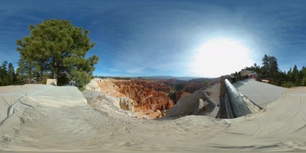 360 브라이스 Utah Inspiration Point Overlook Usa 남서부 — 비디오