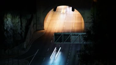 Los Angeles 110 Otoyol Trafik Gecesi Hızı