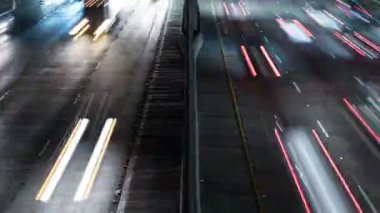 Los Angeles 101 Otoyol Trafiği Gece Süreleri
