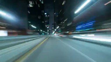 Hiperlapse Los Angeles 'a Umut Sokağı' ndan Kaliforniya 'daki Grand Ave' e sür.