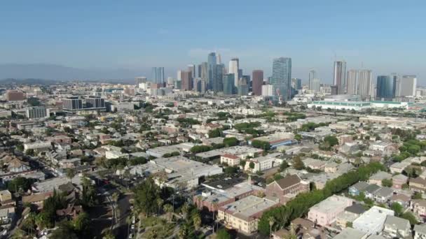 Los Angeles Centre Ville Pico Union Vue Aérienne Avant — Video