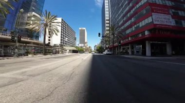 Los Angeles Wilshire Bulvarı Doğu Kore Şehri 07 Önden Kaliforniya Ardmore Bulvarı 'nda.