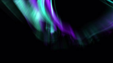 Kuzey Işıkları Canlandırılmış Keyif Arkaplanı