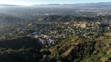 San Fernando Vadisi Havadan Çekim Stüdyosu Laurel Canyon Sırt Eğik