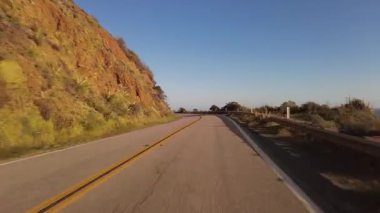 Big Sur Pasifik Sahil Otoyolu 4 McWay Şelalesi 'nden Big Creek Köprüsü 08 Front View Çok Kameralı California plakalı ABD plakası