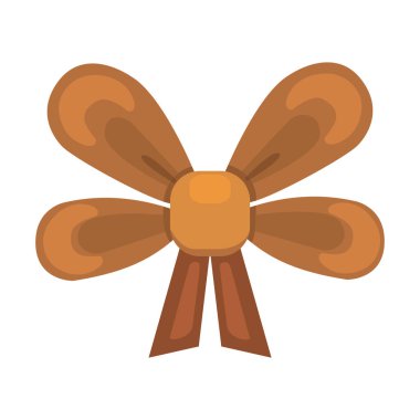 Çizgi film sevimli Hediyelik şeritler ile yay. renkli kelebek kravat