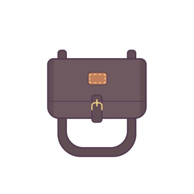 öğrenciler ve Ofis çalışanları satır sanat stil vektör çizim içinde sırt çantası.