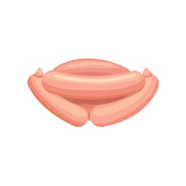 Sosis vektör simgesi