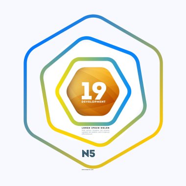 Modern arka plan için renkli vektör öğeleri Yazdır marka iş için yumuşak hatları ile soyut tasarım.