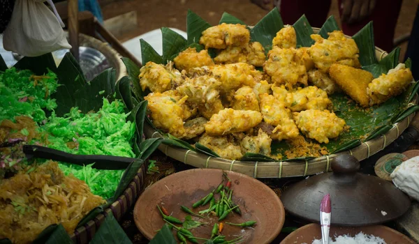 Традиционные Блюда Индонезии Кукурузой Сделанные Индонезии Pekalongan Азии — стоковое фото