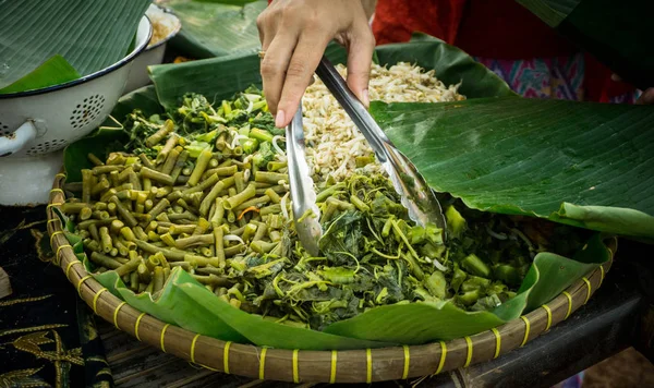 来自佩卡隆甘的印度尼西亚传统食物 — 图库照片