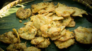 endonezya geleneksel bakwan jagung mısır börek endonezya pekalongan merkezi java