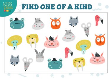 Anaokulu çocuklarının geliştirdiği bir oyun çizimi bul. Çocuk eğitim aktivitesi