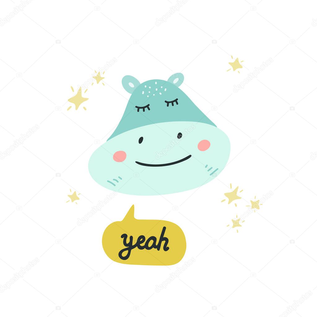 Cute Hippo Head Vector Illustration Design Element Clipart For Baby Products With Hand Drawn Hippopotamus Drawing Premium Vector In Adobe Illustrator Ai Ai Format Encapsulated Postscript Eps Eps Format Cute hippo baby hippo hippo tattoo hippo drawing hippopotamus for christmas gif animé all things cute cute illustration cartoon illustrations. cute hippo head vector illustration