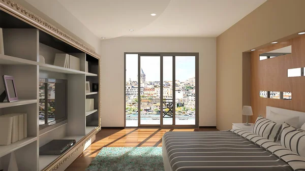  güzel mdern yatak odası tasarımı 