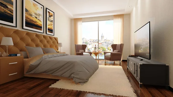  güzel modern yatak odası tasarımı