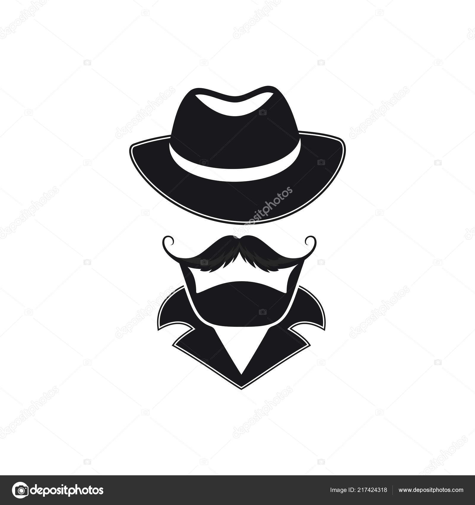 mustache hat