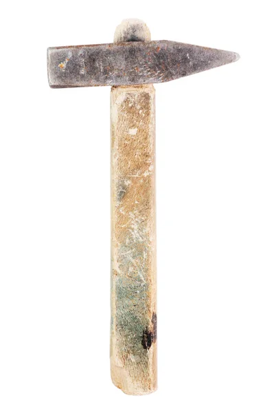 Old Hammer Isolated White Background — Stock Photo, Image