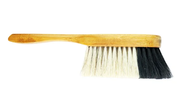 New Brush Broom Cleaning White Background Concept Household Duties — Stock Photo, Image