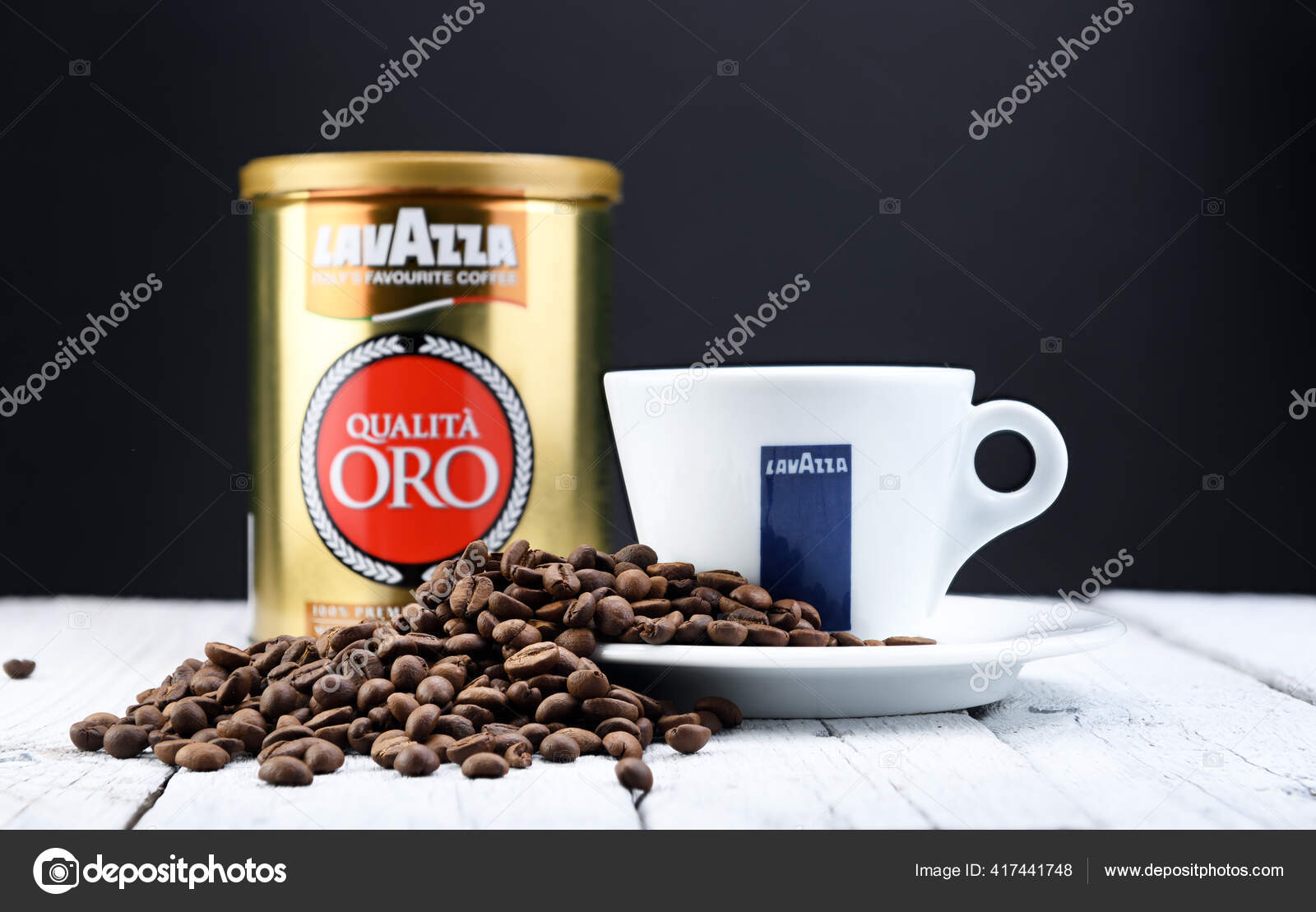 Warsaw Poland 2020 Lavazza Oro Coffee Black Background Founded Turin –  Stock Editorial Photo © brest88.mail.ru #417441748