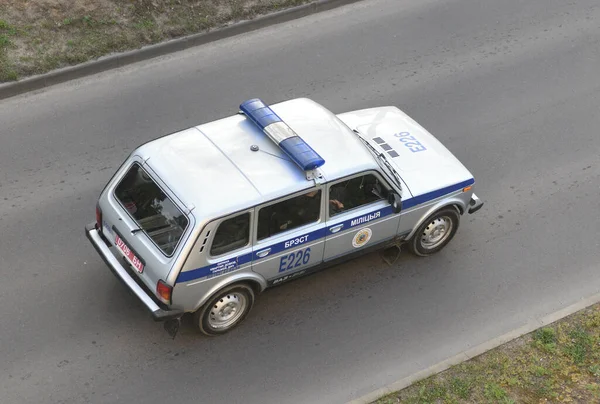 Minsk Belarus 2020 Uazパトリオットが道路に沿って移動します Uaz 3163 Uaz 3163 ロシア ウリヤノフスク市のUaz — ストック写真