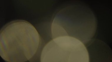 Dinamik bokeh ışık efektleri, video geçişleri ve üstüste bindirmeler için mükemmel bir soyut arkaplan yaratarak, yumuşak bulanık ve parıldayan ışık çemberleriyle görsel deneyimi artırır.