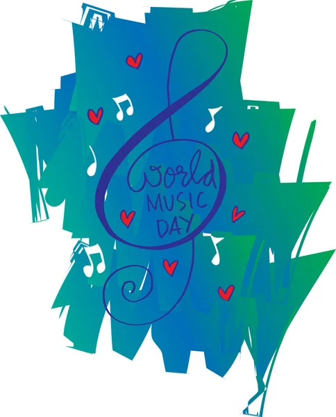 World Music Day concept