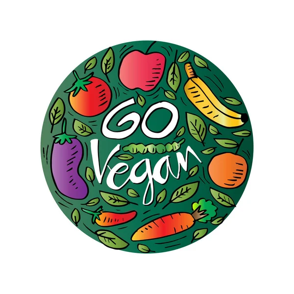 Vegano Inspiración Sobre Vegetariano — Foto de Stock