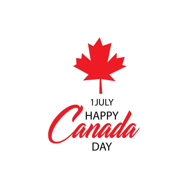 Happy Canada Day poster