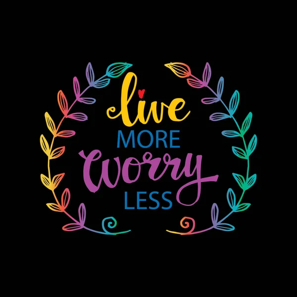 Canlı daha az yazı merak. İnspirational alıntı hat