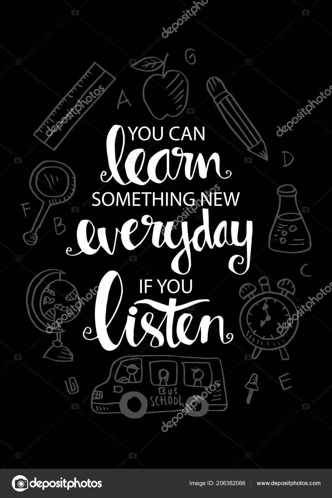 photo You Can Learn Something New Everyday If You Listen depositphotos